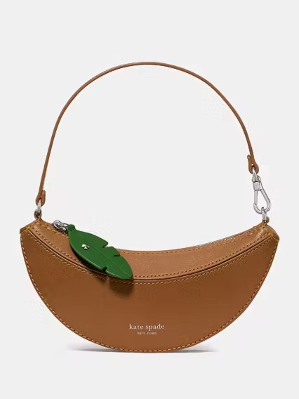 Kate Spade banana wristlet mini bag
